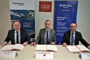 CEA Signature des nouveaux accords d’extension par Laurent SELLIER, François BILLOT et Laurent LESPINASSE